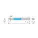 Anex Tool 2mm x 65 Hexagonal Wrench Single Head - Color Bit ACHX-2065-Kiichin - The #1 Place for Japanese Goods in Your Hand!