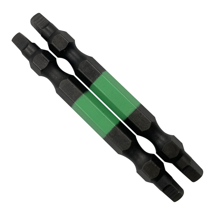 Anex Double-Head Square Bit Set ACS-3365 Size Sq#3 X 65 2pcs-Kiichin - The #1 Place for Japanese Goods in Your Hand!