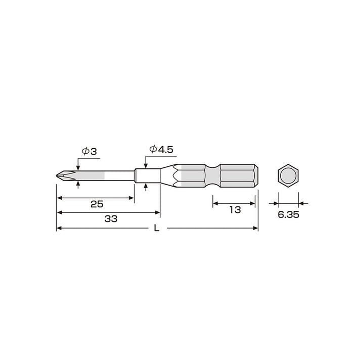 Anex Tool Annex Color Bit Step Set Of 2 ACMD-0065 +0x65-Kiichin - The #1 Place for Japanese Goods in Your Hand!