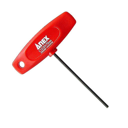 Anex T-Handle Hexagonal Wrench Driver 2.5mm X 75 No.3200 Tool-Kiichin - The #1 Place for Japanese Goods in Your Hand!