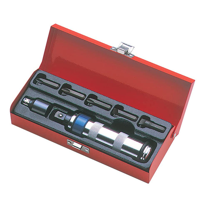 Anex Tool Impact Driver Set - 12.7mm Drive 5 Bits Case No.1901-Kiichin - The #1 Place for Japanese Goods in Your Hand!