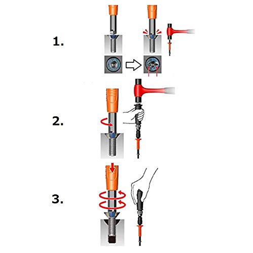 Anex Tool Mini Impact Driver Screw Removal M3-M6 Annex Model 1903-N-Kiichin - The #1 Place for Japanese Goods in Your Hand!