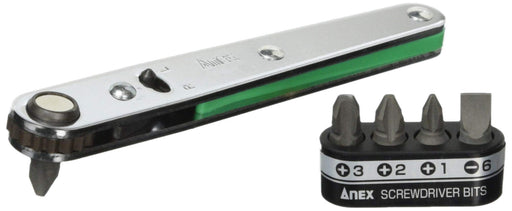 Anex Offset Ratchet Driver Set of 5 Anex Straight Type No. 425-5B – 6-Sets Bulk Purchase-Kiichin - The #1 Place for Japanese Goods in Your Hand!