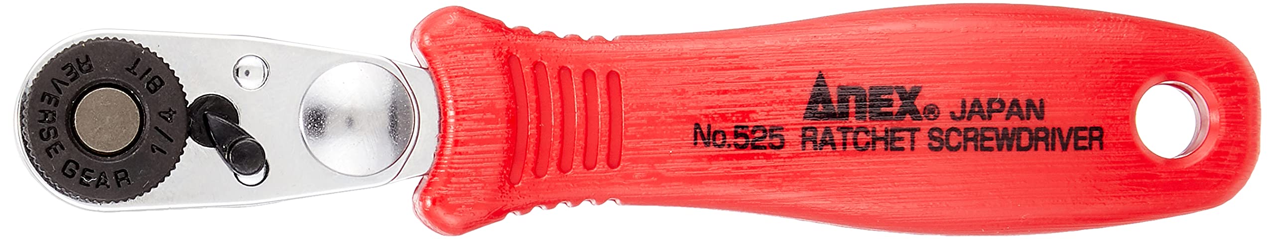 Anex Ratchet Driver Compact Bit 9-Piece Set - Anex Hex Lobe Straight Type No. 525-9T-Kiichin - The #1 Place for Japanese Goods in Your Hand!