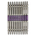 Anex Ryutai Bit Double-Head Slim Stool 2x110 10-Pack Anex Arts-14M Tool-Kiichin - The #1 Place for Japanese Goods in Your Hand!