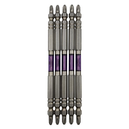 Anex Ryutai Bit Double-Head Slim+2X130 Set Of 5 Arts5-2130 Tool-Kiichin - The #1 Place for Japanese Goods in Your Hand!