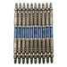 Anex Ryutyo Slim Plated Double-Head Bit Stool 10-Pack +2X110 Anex Arhs-14M Tool-Kiichin - The #1 Place for Japanese Goods in Your Hand!
