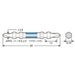 Anex Ryutyo Bit Double-Head Slim Plated Finish Set of 2 Tools-Kiichin - The #1 Place for Japanese Goods in Your Hand!