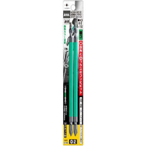Anex Square Plus Color Bit #3 X+2 X 150 12-Piece Set - Anex Bulk Buy-Kiichin - The #1 Place for Japanese Goods in Your Hand!