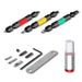 Anex Tool 3-Piece Stainless Steel Screw Removal Bit Set M2.5~8 With Case-Kiichin - The #1 Place for Japanese Goods in Your Hand!