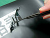Anex Tool No.224 Ultra-Fine Sharp 115mm Tweezers with Grip Non-Adhesive Made of SUS410 - Annex-Kiichin - The #1 Place for Japanese Goods in Your Hand!