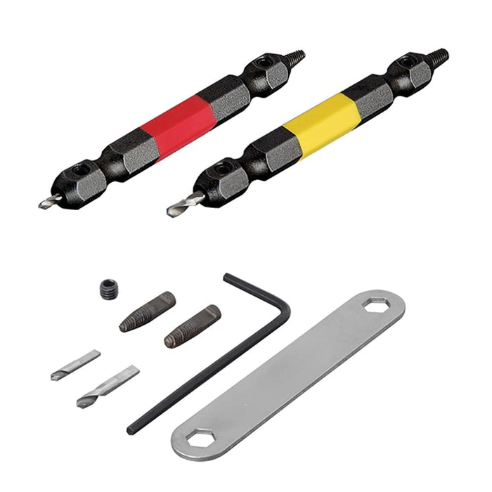 Anex Screw Removal Bit Set M2.5~5 Tanned 2 Pieces - Anh-S1-Kiichin - The #1 Place for Japanese Goods in Your Hand!