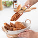 Endo Shoji Heat-Resistant Antibacterial Tongs Brown Stainless Steel Japan Made-Kiichin - The #1 Place for Japanese Goods in Your Hand!