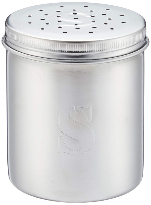 Endo Shoji Stainless Steel Commercial Condiment Can Jumbo S for Salt Japan-Kiichin - The #1 Place for Japanese Goods in Your Hand!