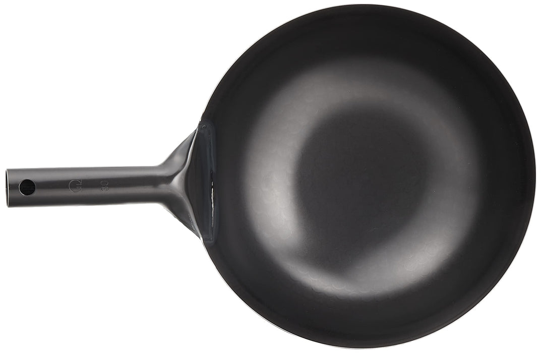 Endo Shoji Commercial Peking Pot 33cm Iron Made in Japan Hammered Finish-Kiichin - The #1 Place for Japanese Goods in Your Hand!