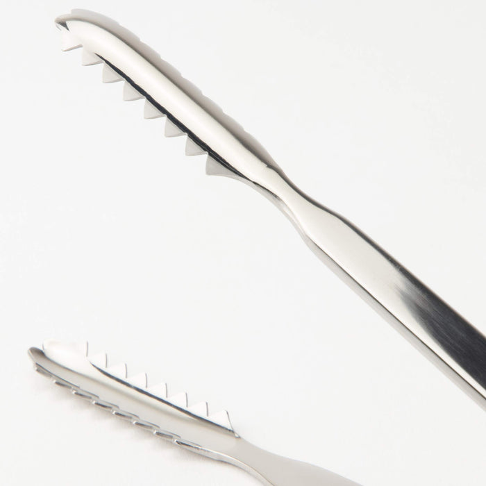Endo Shoji Small Stainless Steel Commercial Ice Tongs Made in Japan-Kiichin - The #1 Place for Japanese Goods in Your Hand!