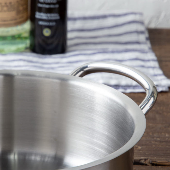 Endo Shoji 18cm IH Compatible Stainless Steel Murano Pot Without Lid-Kiichin - The #1 Place for Japanese Goods in Your Hand!