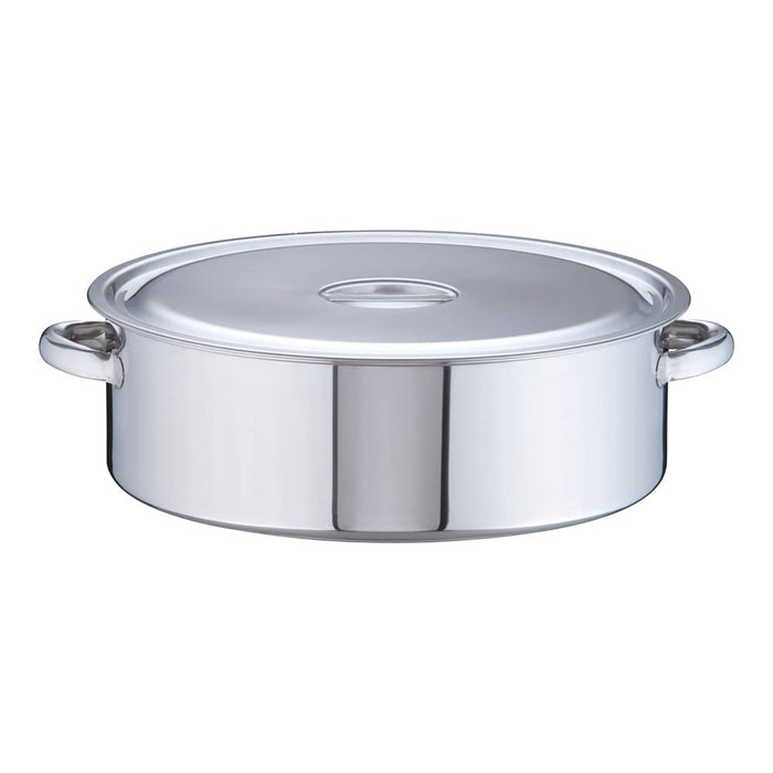 Endo Shoji 45cm Stainless Steel Commercial Outer Ring Pot Made in Japan-Kiichin - The #1 Place for Japanese Goods in Your Hand!