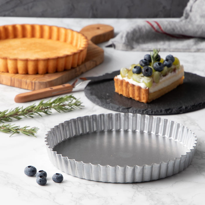 Endo Shoji Commercial Ulster Tart Pan 24Cm Common Bottom Made in Japan-Kiichin - The #1 Place for Japanese Goods in Your Hand!