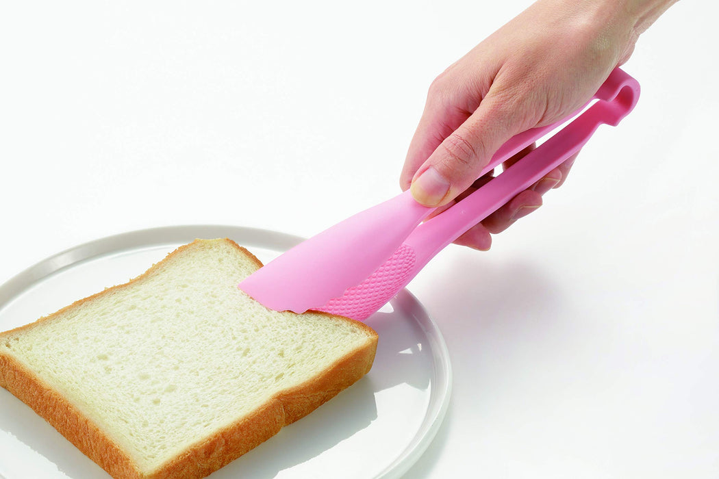 Endo Shoji Red Magic Serving Tongs 16Cm Polypropylene Resin Japan-Kiichin - The #1 Place for Japanese Goods in Your Hand!