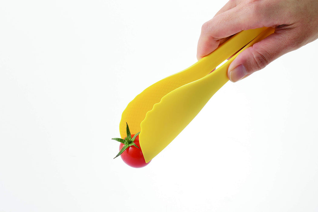 Endo Shoji Red Magic Serving Tongs 16Cm Polypropylene Resin Japan-Kiichin - The #1 Place for Japanese Goods in Your Hand!