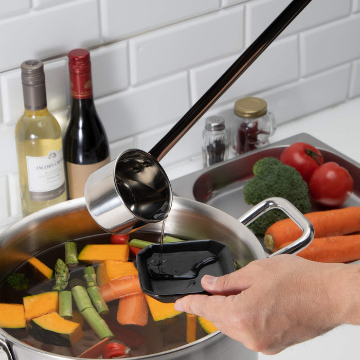 Endo Shoji Professional Sauce Ladle 180Cc Stainless Steel Made in Japan-Kiichin - The #1 Place for Japanese Goods in Your Hand!