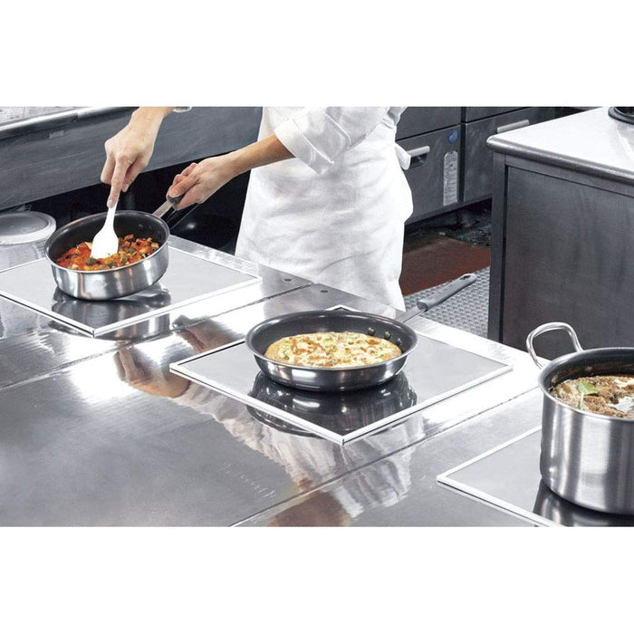 Endo Shoji 40cm Teflon Frying Pan: Induction Ready Stainless Aluminum-Kiichin - The #1 Place for Japanese Goods in Your Hand!