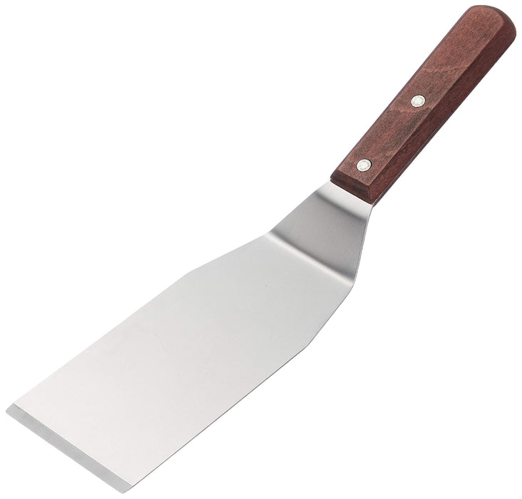 Endo Shoji TKG Gyoza Turner 75x165x315mm Rust-Resistant Steel with Wood Handle-Kiichin - The #1 Place for Japanese Goods in Your Hand!