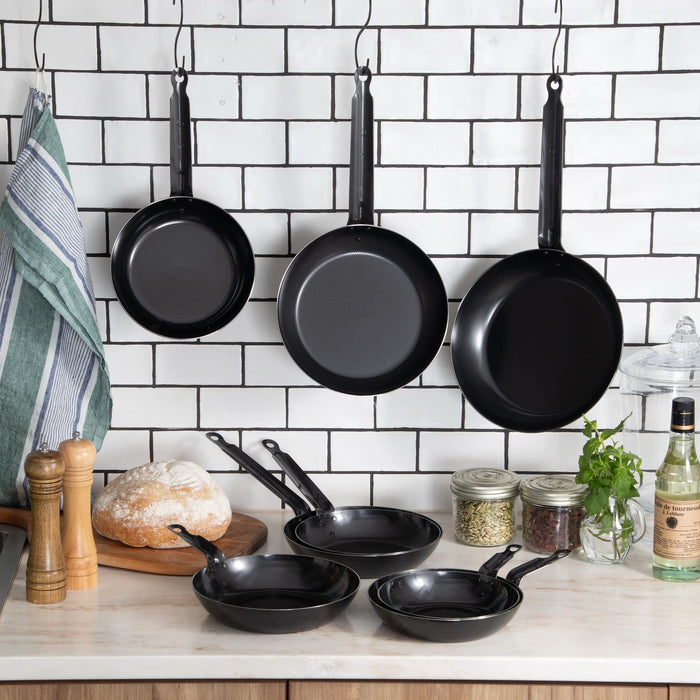 Endo Shoji 30cm Iron Frying Pan - IH Compatible High Heat Retention Tsubame-Sanjo-Kiichin - The #1 Place for Japanese Goods in Your Hand!