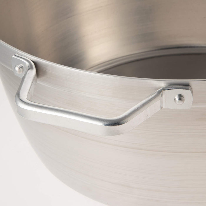 Endo Shoji Aluminum Soba Boiling Pot 500x175mm Holds 6 Udon Noodles-Kiichin - The #1 Place for Japanese Goods in Your Hand!