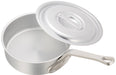 Endo Shoji 21cm Shallow Anodized Saucepan 2.3L Durable Corrosion-Resistant-Kiichin - The #1 Place for Japanese Goods in Your Hand!