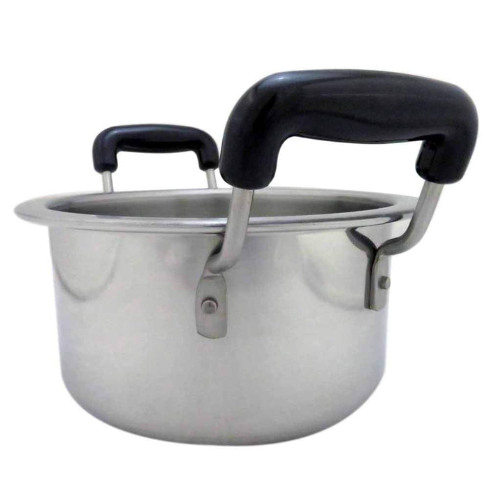 Endo Shoji Tkg 36cm Stainless Steel Two-Handled Pot Rust-Resistant IH Safe-Kiichin - The #1 Place for Japanese Goods in Your Hand!