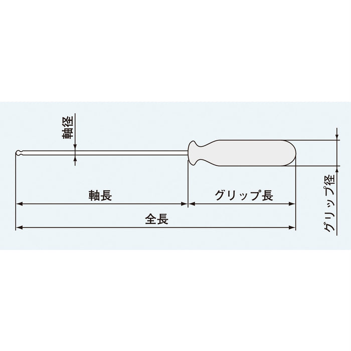 Engineer 5-Piece Ball Driver Set Dk-03 Precision Tool Kit-Kiichin - The #1 Place for Japanese Goods in Your Hand!