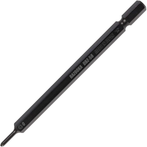 Engineer Bazooka Bit Black Screw Removal Tool for Crushed Screws #0 - DBZ-58-Kiichin - The #1 Place for Japanese Goods in Your Hand!