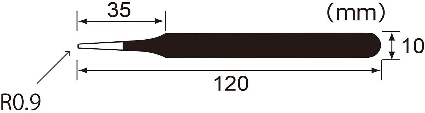 Engineer ESD Safe Precision Tweezers PTZ-62 for Detail Work-Kiichin - The #1 Place for Japanese Goods in Your Hand!
