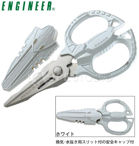 Engineer Gt Giga Red Iron Scissors Ph55Gcr High Durability Cutting Tool-Kiichin - The #1 Place for Japanese Goods in Your Hand!