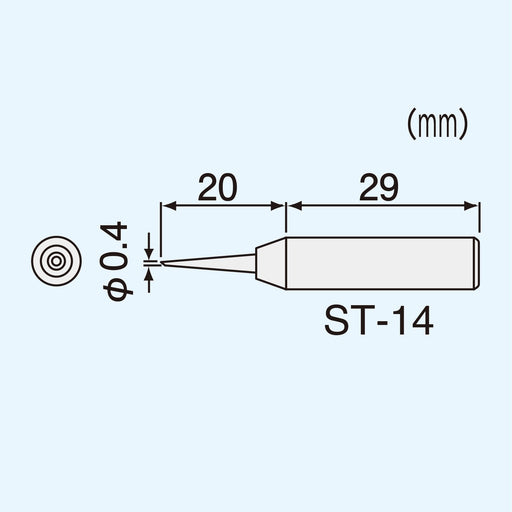 Engineer Brand Soldering Iron SK-30 Series with ST-14 Tip-Kiichin - The #1 Place for Japanese Goods in Your Hand!