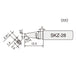 Engineer Brand SKZ-28 Soldering Iron Tip - Superior Quality-Kiichin - The #1 Place for Japanese Goods in Your Hand!