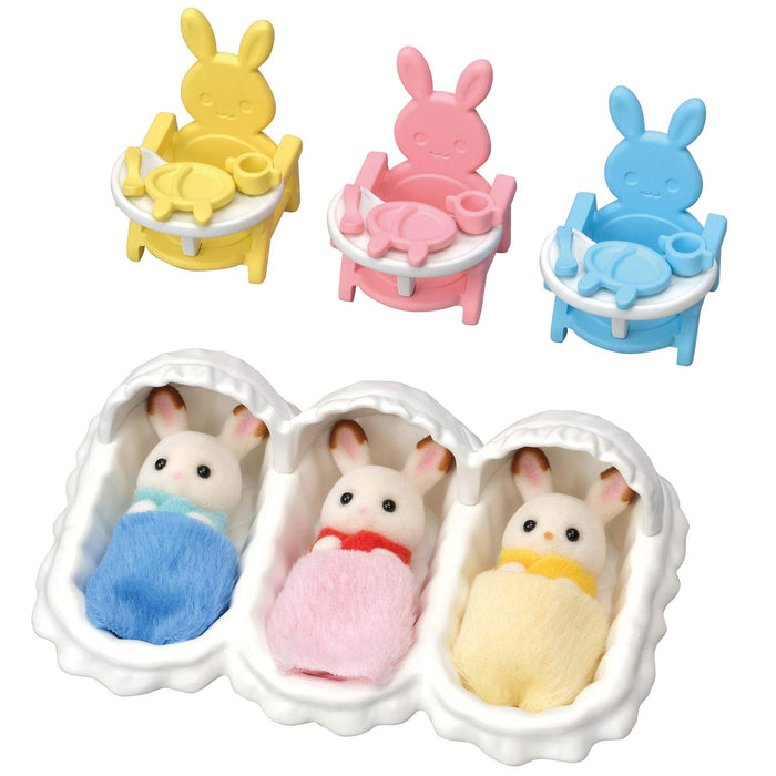 Epoch Sylvanian Families Chocolate Rabbit Doll with Furniture Set-Kiichin - The #1 Place for Japanese Goods in Your Hand!