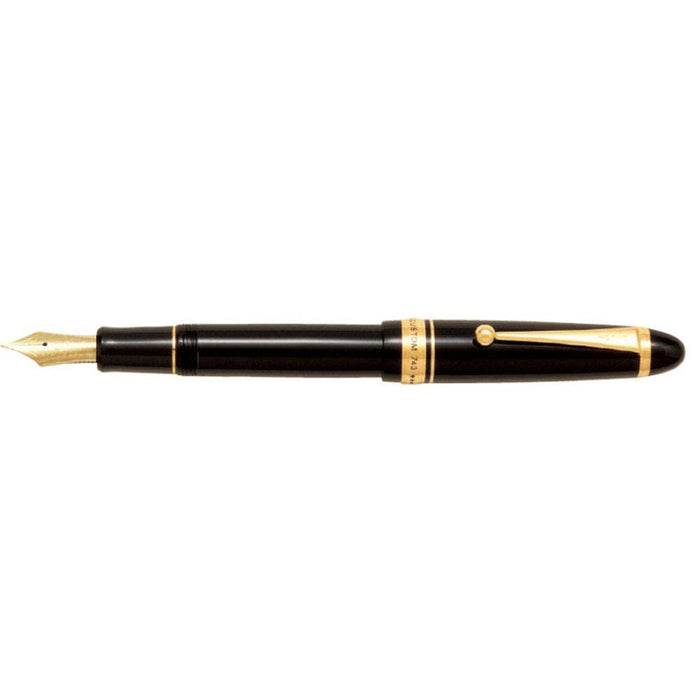 Pilot Custom 743 Extra-Fine Black Axis Fountain Pen - FKK3000RBef-Kiichin - The #1 Place for Japanese Goods in Your Hand!