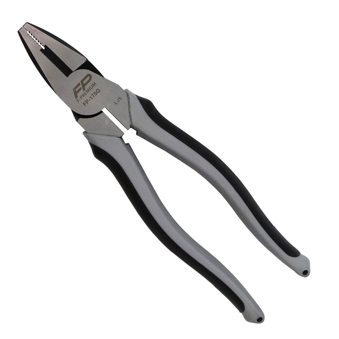 Fujiya FP-175G Eccentric Strong Pliers 175mm Silver-Kiichin - The #1 Place for Japanese Goods in Your Hand!