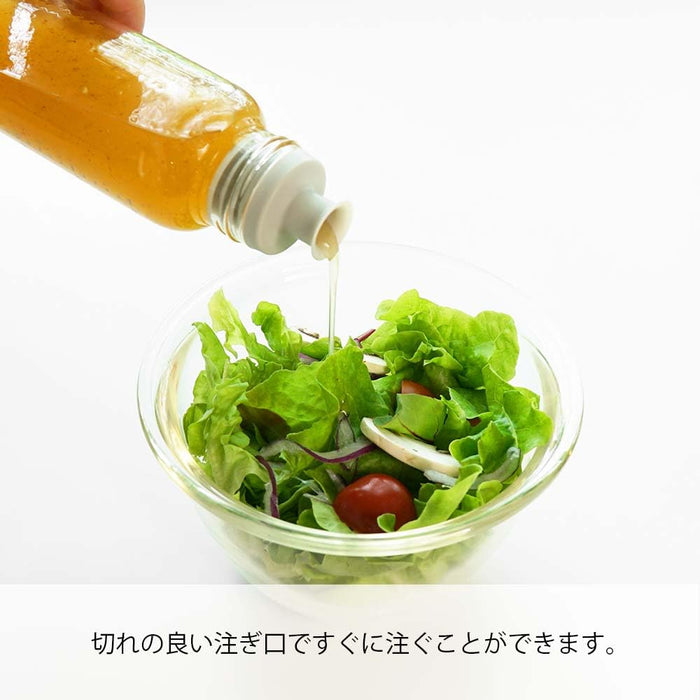 Hario Dressing Bottle Slim 250ml Pale Gray Boiling Water Safe DBSN-250-PGR-Kiichin - The #1 Place for Japanese Goods in Your Hand!