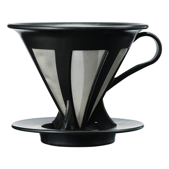 Hario CFOD-02B Coffee Dripper for 1-4 Cups Black-Kiichin - The #1 Place for Japanese Goods in Your Hand!