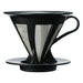 Hario CFOD-02B Coffee Dripper for 1-4 Cups Black-Kiichin - The #1 Place for Japanese Goods in Your Hand!