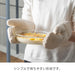 Hario Heat-Resistant Glass Oval Plate 1100ml Made in Japan Clear-Kiichin - The #1 Place for Japanese Goods in Your Hand!