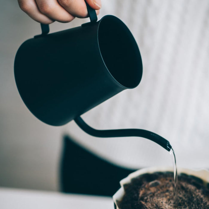 Hario Stainless Steel Coffee Kettle 500Ml Black for Hand Drip Brewing