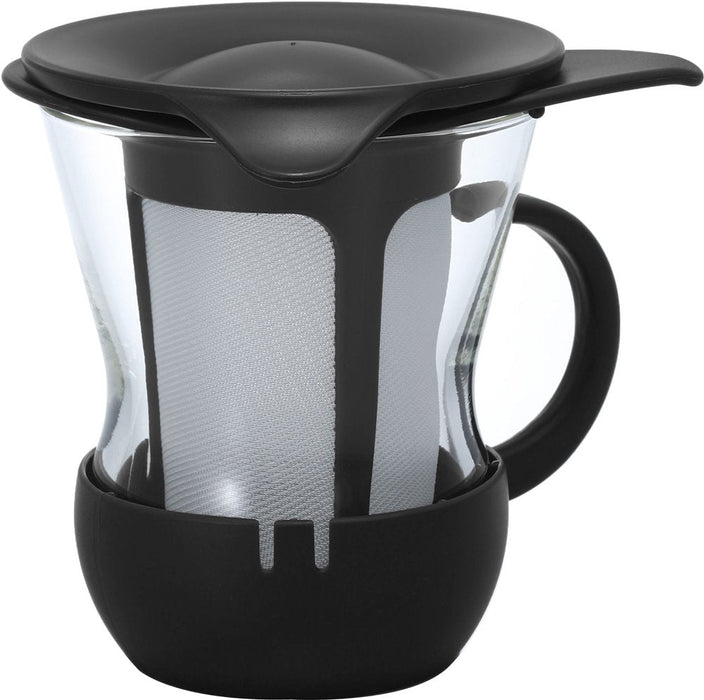 Hario OTMH-1B 1 Cup Tea Mug 200ml Black-Kiichin - The #1 Place for Japanese Goods in Your Hand!