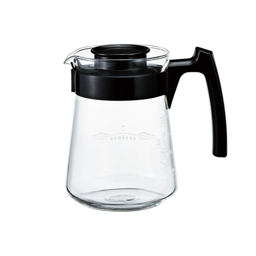Hario Pegasus Server 600Ml Microwave Safe 2-5 Cups Black Japan-Made-Kiichin - The #1 Place for Japanese Goods in Your Hand!