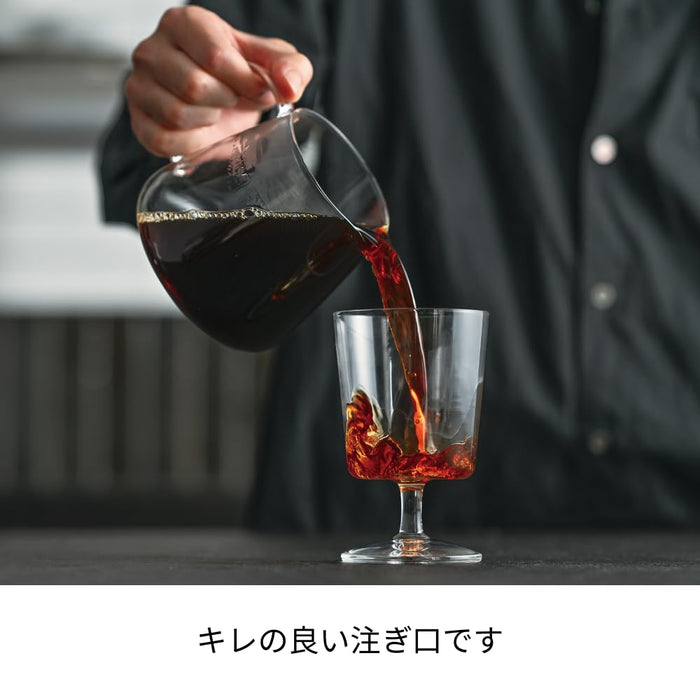 Hario V60 Barista Server 600ml Clear 1-5 Cups Microwave Safe Japan Made-Kiichin - The #1 Place for Japanese Goods in Your Hand!