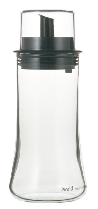 Iwaki Japan Kt5032-Bko Glass Seasoning Container Oil Bottle Black 160Ml-Kiichin - The #1 Place for Japanese Goods in Your Hand!